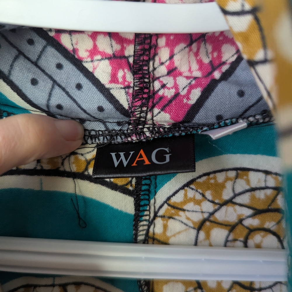 Colorful Patterned Kimono Cardigan - Picture 5 of 6